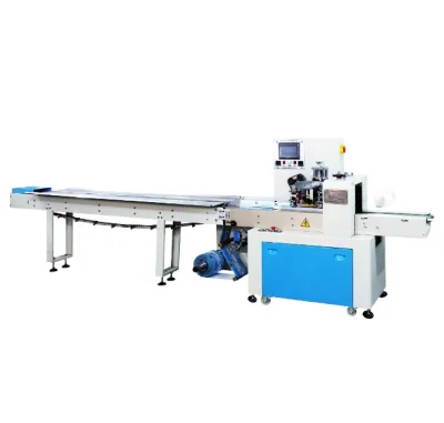 Automatic Feeding Device Plastic Bag Christmas Festival Card Air Fresher Card Pillow Packing Machinery