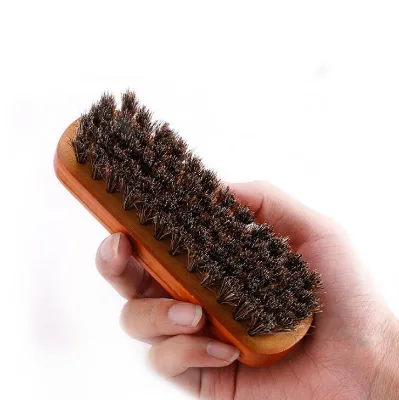 Wooden Shoe Brush/horse Hair Brush