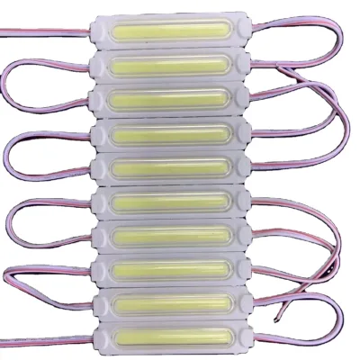 DC 12V Full-color Module LED Light Controllable IC with Lens COB 9 LED Module Can Be Used in Outdoor and Indoor