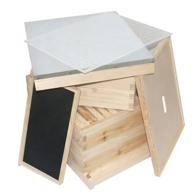 Honey Frames for Beehives Complete Beehive Langstroth Fir Beehive Kit on Sale