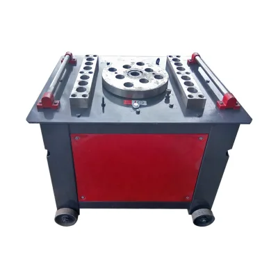 GW50 6-50mm Rebar Bender Wrought Iron Spiral Reinforcing Bender Automatic Steel bar Rebar Bending Machine