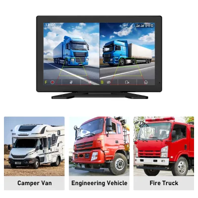 Smart Portable 1080P HD Dash Cam for Truck/Bus/RV with for FM Voice Intercom Active Safety ADAS