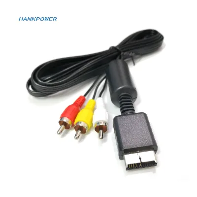 For PS2 PS3 AV Universal RGB HD Cable 1.8m for PS2AV Video Cable