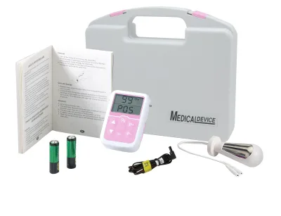 Medical Device TENS Unit Pain Relief Therapy Machine with Electrodes and Carry Case for Home Use