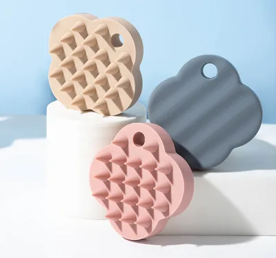 One Piece Silicone Scalp Massager Shampoo Brush Hair Wash Head Stress Relax Wet Dry Use For Thick Thin Curly Hair Care