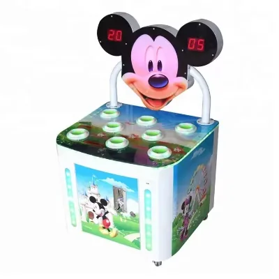 Shopping Mall Mini Size Arcade Game Machine Electric Coin Operation Hitting Hammer Gaming Machine