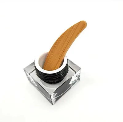 Natural Bamboo Eye Cream Roller Applicator Disposable Facial Spoon Spatula Cosmetic Spatula Facial Mask Cosmetic Wood Scoop