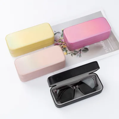 Hot Selling Multicolor Available Fashion Sunglasses Case Travel Portable Hard Shell Eyeglasses Cases