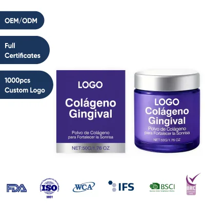 OEM Mint Gum Care Whitening Tooth Powder Supports Enamel Strength and Daily Oral Hygiene Home Use Formula