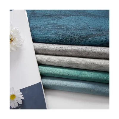 Wholesale Luxury European Style Decorative Window Curtain Fabric Design Blackout Fabric