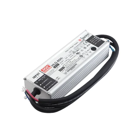 Mean Well HLG-80H-12AB AC DC Switch Power Supply DC 12V 5A 60W 1~10V Dimming Waterproof Single Output LED Driver