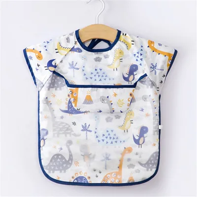 Hot Sale Baby Waterproof Baby Bibs for 0-3 Years Kids Feeding Bibs