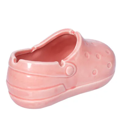 Creative Ornaments Crafts Gift Slipper Ashtray Cute Home Decoration Ceramic Slipper Ashtray Smoking Accessories