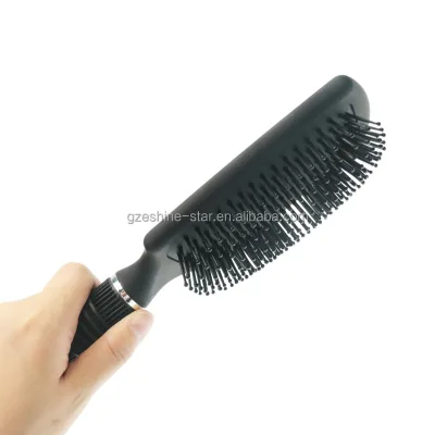 Wholesale Price Private Label Professional Paddle Brushes Black Color Hair Paddle Brushes