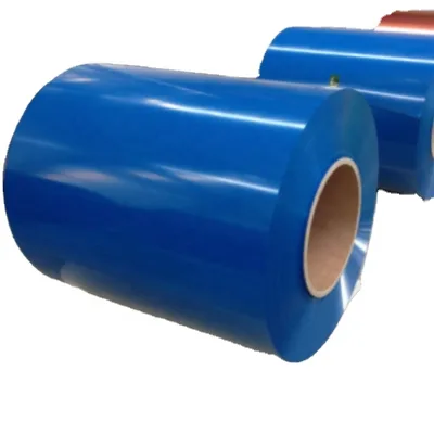 Manufacturer 0.06mm-3mm Thickness Color Coated Aluminum Coil Roll for Roofing Sheet Anti-UV Coating for Interior Decoration