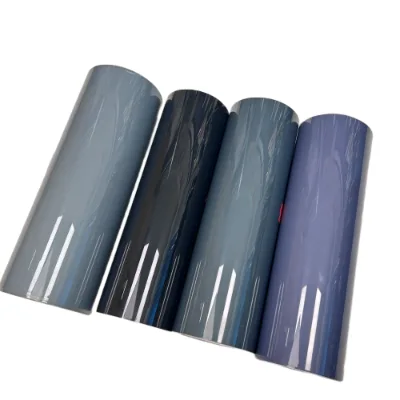 Light Grey High Quality TPU Headlight Film for Car Powerful protection >300% Elongation 8 Years Warranty
