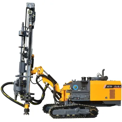 Auto Rod Changer Equipped KT7D Drilling Rig with Hydraulic Handling Platform for Easy Rod Management