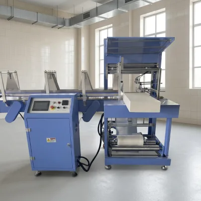 AK-250A 18-20ppm High Output Shrink Film Packer for Bottled Water Beer Can and PET Bottle Bundle
