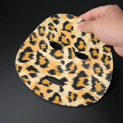 Vegan Printed Soft Dry Cloth Facial Mask Sheet for Skin Care and Beauty Cosmetics Product