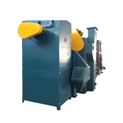 Q3210 Rubber Belt Tumble Type Sand Blasting Machine for Aluminum Zinc Products