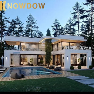 KNOWDOW Interior Design Services 3D Render Minimalist Villas CAD Drawing Lighting Smart Home Plan/Elevation