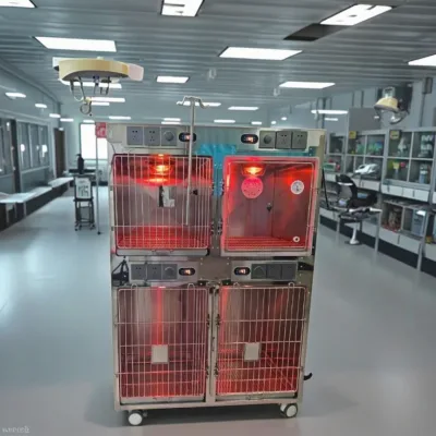 China Made Veterinary Equipment Medical Dog Cages and Instruments Pet-Friendly Veterinary Cages