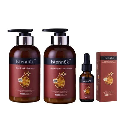 Sulfate-Free DHT Blocker Hair Loss Shampoo and Conditioner Organic Full Regrowth for Curly Hair Anti-Dandruff Cream