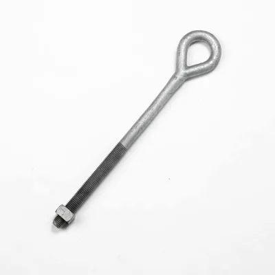 Electrical Stay Rod Complete Rod Stay for Pole Line Hardware Thimble Eye anchor rod