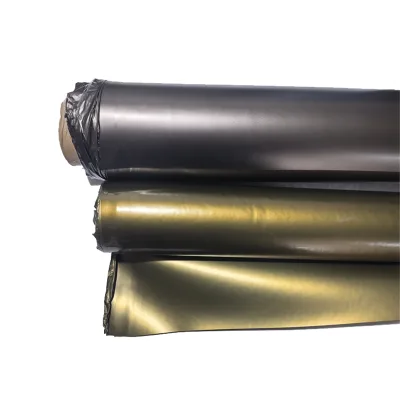 High Quality Metallic Matt TPU Film Roll for Clothing Tag or Label Molding Grade
