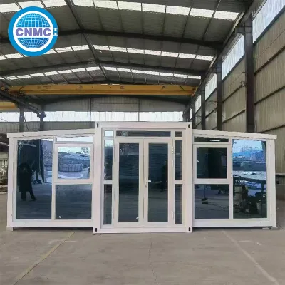 40ft Modular Insulated Expandable 40ft Container House with Home Office Option Portable Low-Cost Design