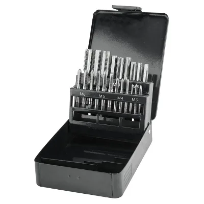 29301 EXTOL 21pcs M3 M4 M5 M6 M8 M10 M12 Tap Set
