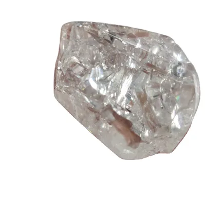 Natural clear Quartz Crystal rainbow Cut Stone Free Form Crystal Stones
