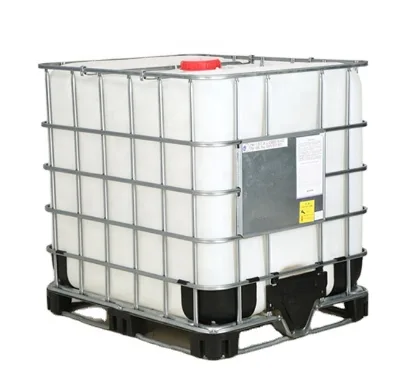 China Plastic Liquid Storage IBC Tank Capacity 1 Kiloliter With Antistatic Materials and Accessories