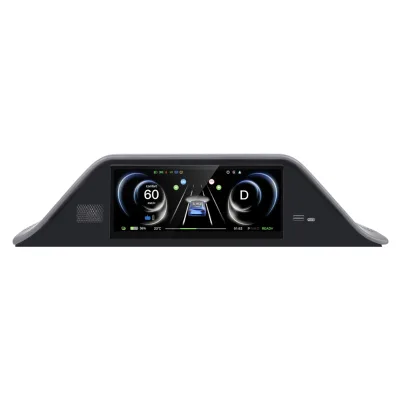 FY9-C Smart Dashboard Display with Camera for Tesla Model 3/Y (Inspired by Model S/X Design) Front Screen Without Camera