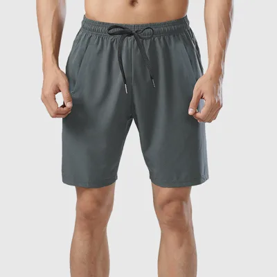High Elastic Mens Running Shorts Nylon Workou Jogger Sweat Shorts for Men Gym Outdoor Sports Shorts