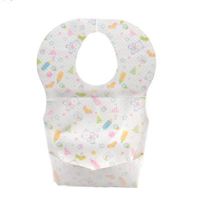 Non Woven Fabric Baby Disposable Paper Bibs