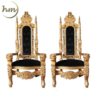 King Throne Chair Wholesale Price in China HM-HLY12