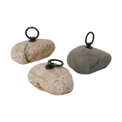 Heavy Natural Color Pebble Handicraft Doorstop Home Ornament Gift Door Stopper Handle Floor Decorative Stop Art Deco Design