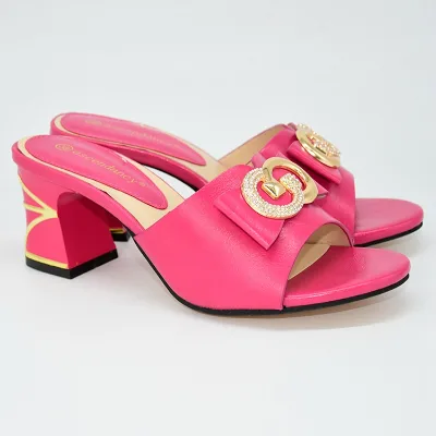 AX6234 Nigeria Style Slippers Outdoor Summer for Lady