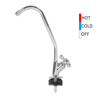 HEYRV High Quality RV Caravan Stainless Steel Metal Modern Rotary  Water Purification Faucet Kitchen Tap