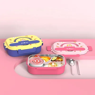 School Stainless Steel Lunch Box for Kids Lunch Box