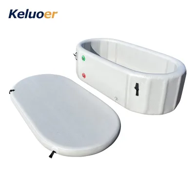 Customized Portable Ice Tub Cold Plunge PVC Cold Icebath Pool Inflatable Ice Bath