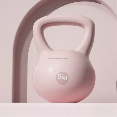 Gym Equipment Durable Women PVC Soft Kettlebell for Fitness Home Gym Workout