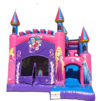 Hot Sale Funny Inflatable Bounce Combo Castle with Sldie for Kids