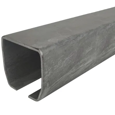 Sliding Gates Steel Galvanized Bottom Door Rail SquareTrack