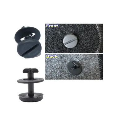 82119410191 Nylon Retainer Compatible With 3 5 7 E36 E46 E38 E39 Floor Mat Clips Carpet Fasteners Holders Fixing Grips
