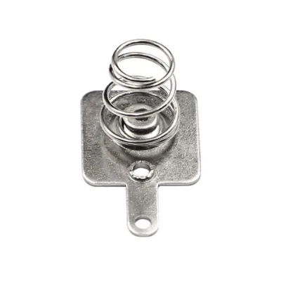 Battery clip metal stamping stainless steel contact for battery sheet metal deep drawing stamping parts battery spring contact