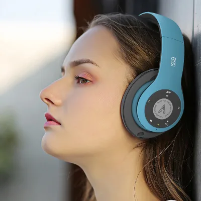 Ama Zon Good Seller Products 8S Wireless Headphone with Mic BT EQ Mode Bluetooth Headsets Headphone Earphone