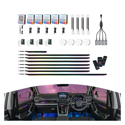 Sales Representatives Car Ambient Light Strip K4S Universal Ambient Light Gradient Lighting Effect