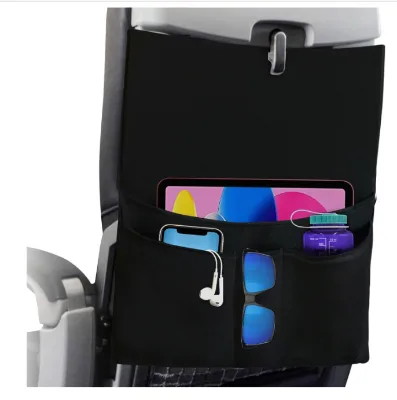 Airplane Pockets Tray Table Cover Seat Back Organizer Storage Travel Accessories Clean and Convenient Essentials for Flying